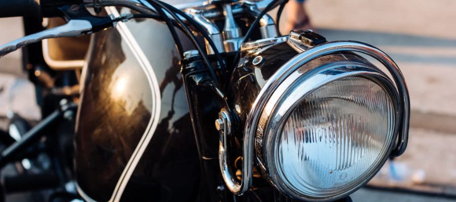 バイクのフロント